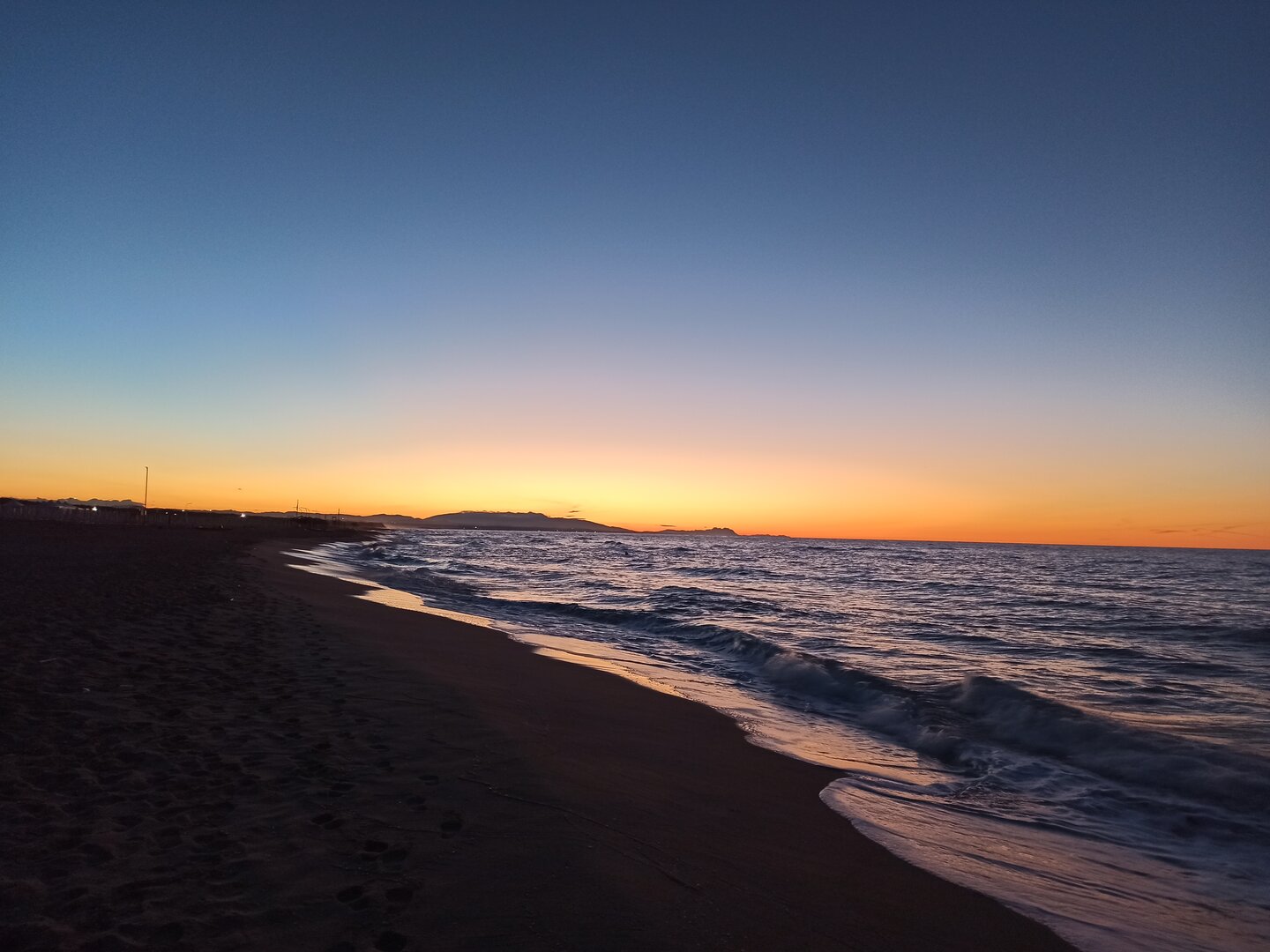 Tramonto a Marina di Lesina